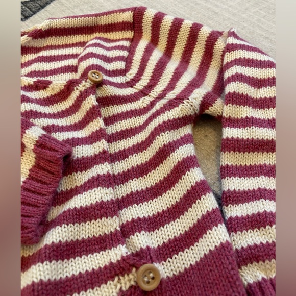 egg by susan lazar knit stripped outfit, 24 mo - Picture 3 of 14